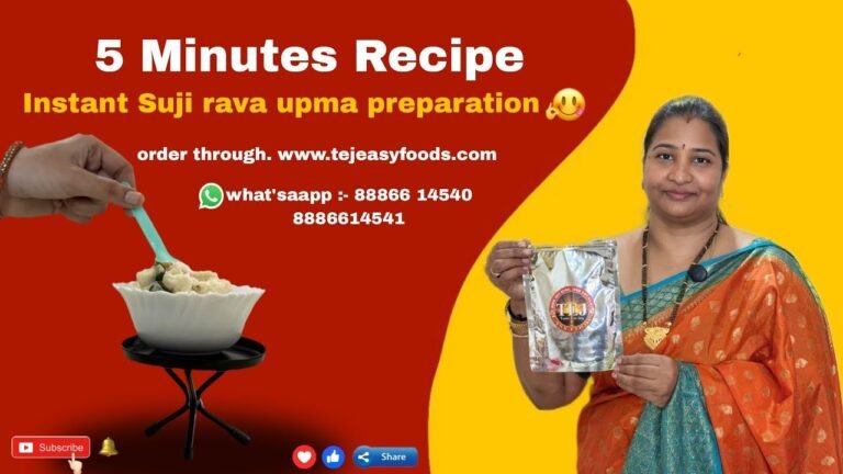 Instant Suji rava upma preparation #food#short#home food